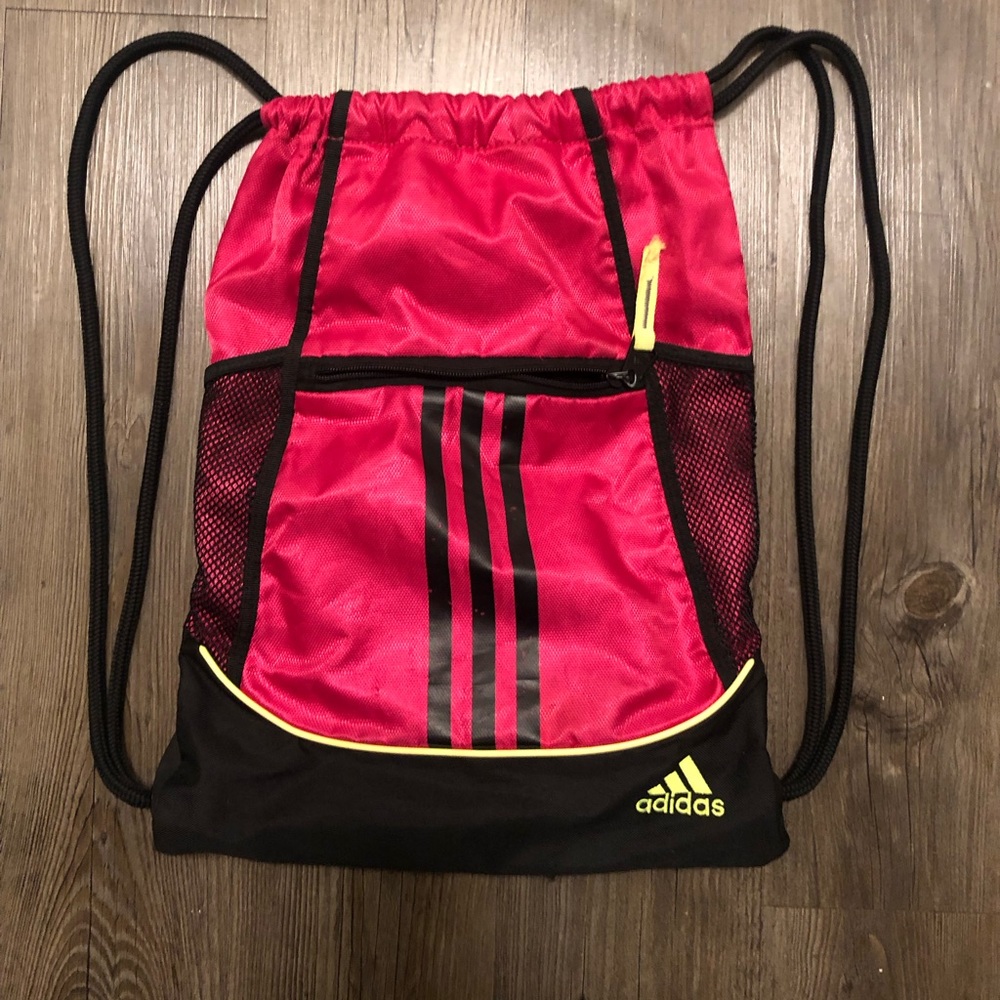 Adidas Alliance II Sackpack Red Black University Mini Pack Size One